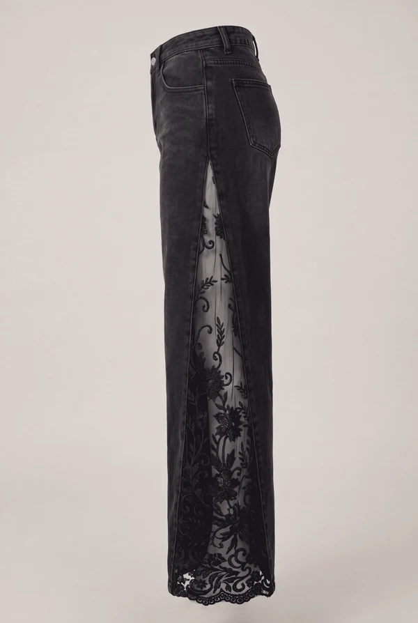 NightShade Lace Jeans