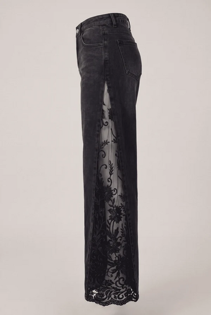 NightShade Lace Jeans