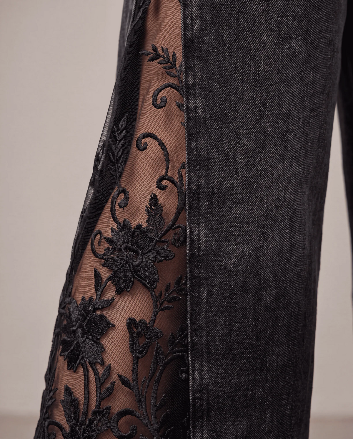 NightShade Lace Jeans