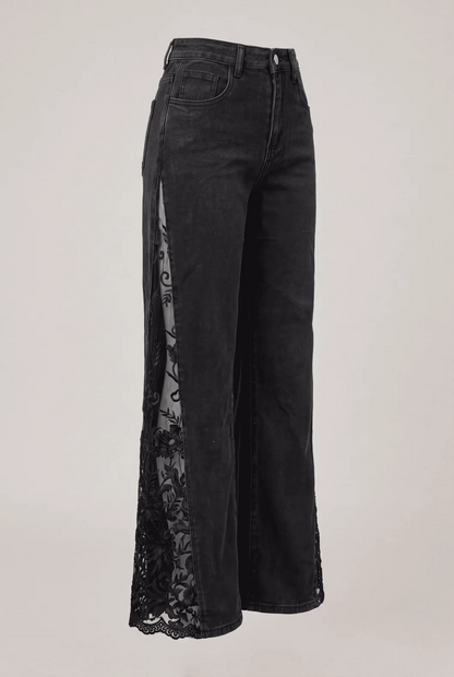 NightShade Lace Jeans