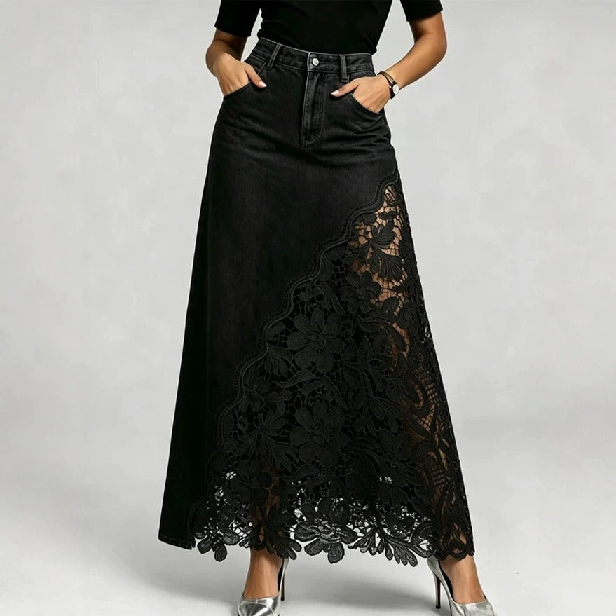 NightShade Lace Jeans